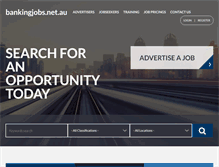 Tablet Screenshot of bankingjobs.net.au